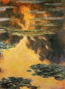 Water-lilies 57 — Claude Monet, Impressionist Landscape