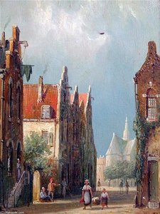 Dutch Canal And Street Scenes,