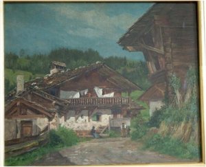 La ferme en montagne