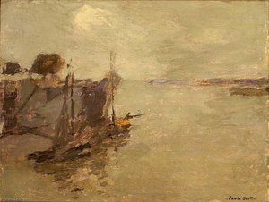 Honfleur Fishing Boats No. 2 — Frank Edwin Scott