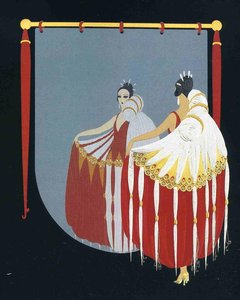 The Mirror — Erté