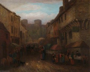 A View of Castle Street, Conwy
