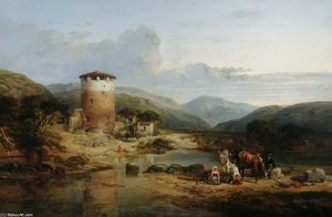 View Above The Capua, Southern Italy