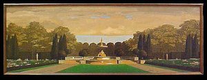 Garden and House Scene