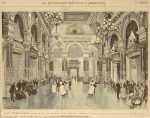 San Sebastián: the function room in the