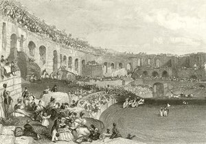 Amphitheatre At Nismes — James Duffield Harding