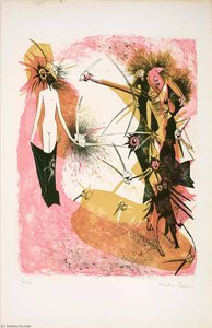Deuxieme Peril, From The Portfolio Les 7 Perils Spectraux — Dorothea Tanning