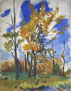 Autumn Landscape — Pyotr Konchalovsky