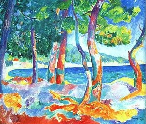 Pines At Cavaliere — Henri Gaudier-brzeska