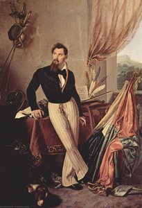 Portrait Of Conte Baglioni — Francesco Hayez