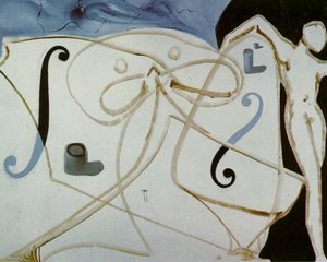 Cutlet And Match - The Chinese Crab, 1983 — Salvador Dalí