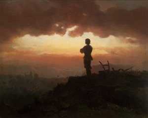 Evening Prayer Of A Farmer — Grottger Artur (1837-1867)
