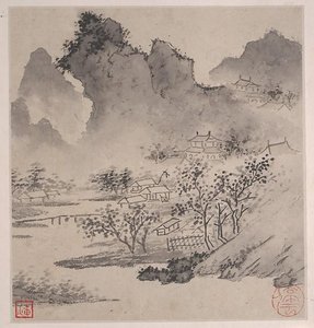 Eight Songs Of The Xiao And Xiang Rivers — Wen Zhengming