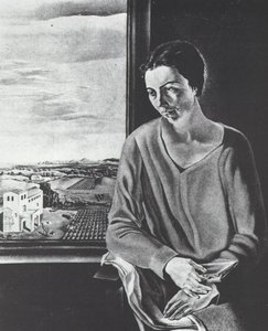 Porträt Von Sefiora Abadal De'argemi — Salvador Dalí