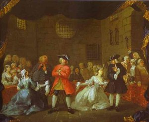 A Scene From The Beggar's Opera — William Hogarth