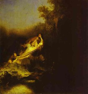 The Abduction Of Proserpine — Rembrandt Van Rijn, Baroque