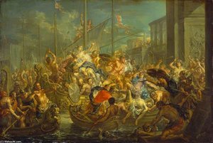The Abduction Of Helen — Johann Georg Platzer