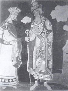 Snow Maiden And Berendey — Nicholas Roerich, Russian Symbolism