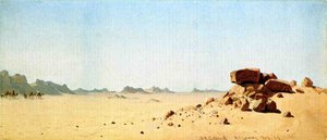 Assouan, Egypt, A Sketch — Sanford Robinson Gifford