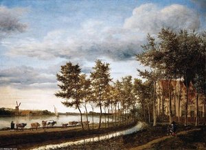 Drovers With Their Animals — Cornelis Hendricksz El Joven Vroom