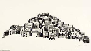 Positano, Italy — Louis Lozowick