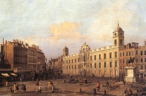 London: Northumberland House — Canaletto