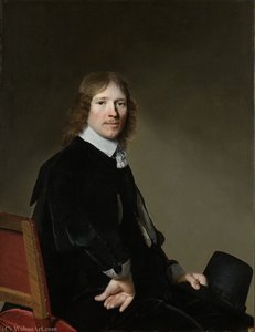 Portrait Of Eduard Wallis — Johannes Cornelisz Verspronck