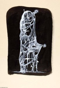 Sip Sop, The Pythagorean, From Illustrations To The Songs From William Blake's Island In The Moon — Charles Seliger