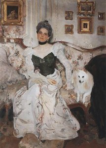 Portrait Of Princess Zinaida Yusupova — Valentin Alexandrovich Serov, Realism