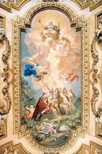 Allegory Of Divine Wisdom — Luca Giordano