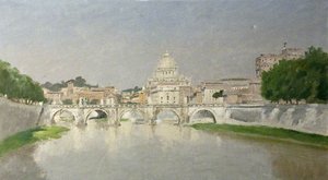 View In Rome, Italy — Henry Marvell Carr