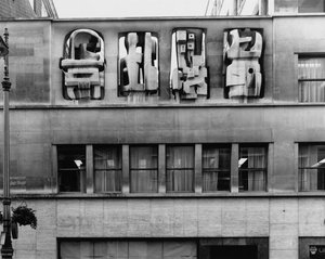 Sculpture, Time Life Building — Henry Moore