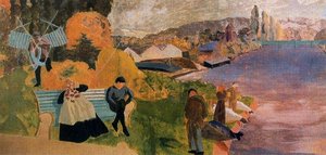 People By The River — Sir Stanley Spencer