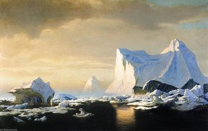Icebergs In The Arctic William Bradford — William Bradford