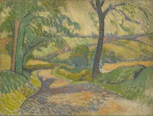 Lane To Walton, Staffordshire — Hubert Lindsay Wellington