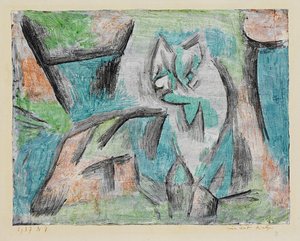 A Kind Of Cat — Paul Klee, Expressionism