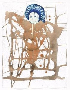 Blue Plaid Cap Brown Plaid Body — Mike Kelley