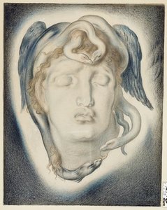 The Head Of Medusa — Simeon Solomon