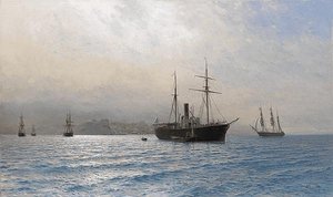 Ships On A Calm Sea — Lef Feliksovich Lagorio