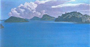 Sortavala Islands — Nicholas Roerich, Symbolism