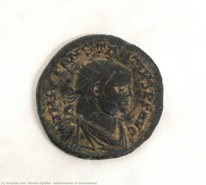 Antoninianus Of Constantius — Roman Opałka