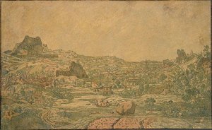Town With Four Towers — Hercules Seghers