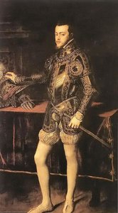 King Philip Ii — Tiziano, Baroque Italian Painting