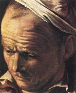 Supper At Emmaus (detail) — Caravaggio