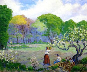 Picking Flowers — Paul Elie Ranson