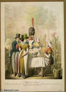 The Boulevard Du Temple, From 'tableau De Paris', — George Emmanuel Opitz