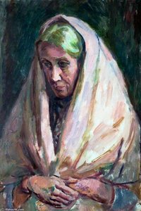 Woman In A Shawl — Duncan Grant