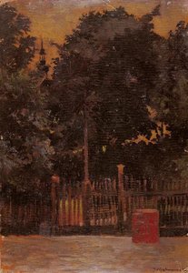 Churchyard Gate — Jacek Malczewski