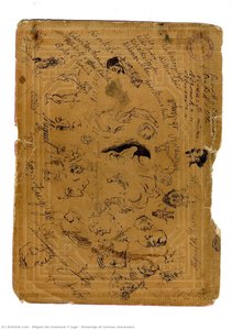 Drawings of various characters