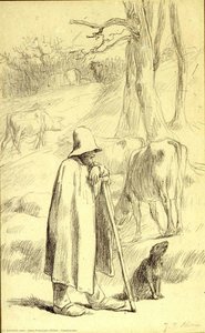Cowherder — Jean-françois Millet, Contemporary Realism